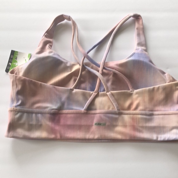 Athletic Works Women's Printed Longline Sports Bra - Picture 4 of 5